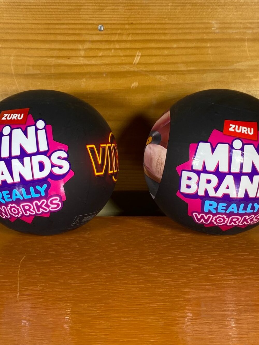2x Lot ZURU Mini Brands VINYL Record Music Mystery Capsule Toy Ball SHIPS TODAY
